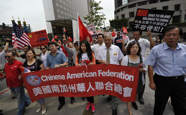 Islands move sparks protest