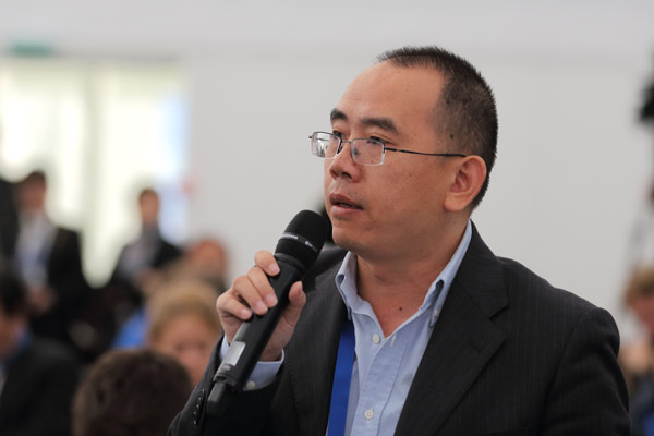 Chinese Vice-Finance Minister meets press at G20