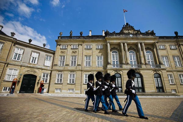 Scenery of Copenhagen city