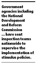 Stimulus spending monitored nationwide