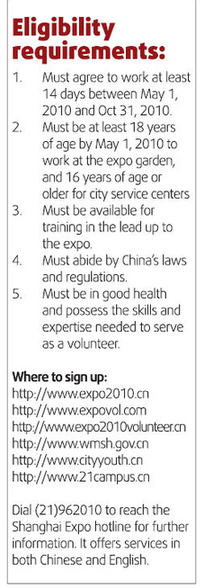 Volunteer rush is expected