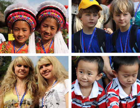 Int'l twin festival celebrated in Mojiang, Yunnan