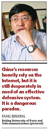 China at the mercy of global hackers