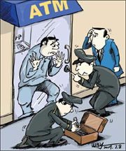 Man locked in ATM booth wants compensation