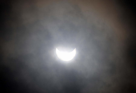 Asia witnesses solar eclipse