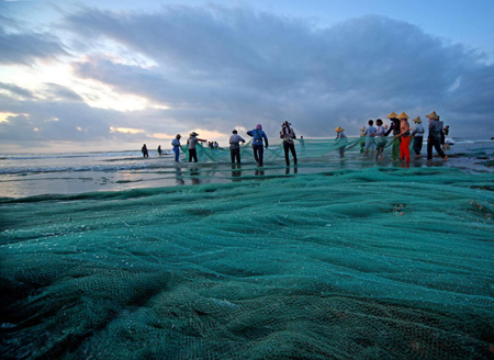 Special fishing method attracts tourists in Guangdong