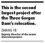 Families moved for reservoir project