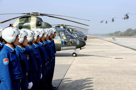 PLA forces in HK conduct 12th routine rotation