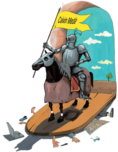 Journalists fight for pay after Hu Shuli takes reins