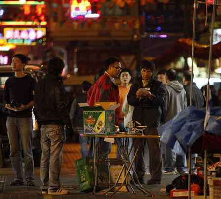 Man arrested after HK acid attack; 30 injured