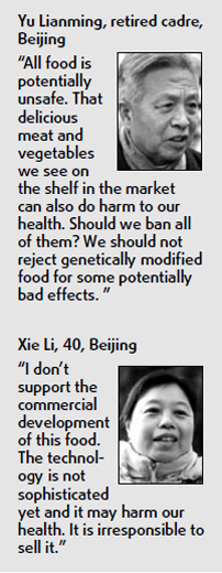 GM push sparks debate about food safety, quality