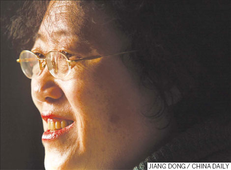 Spicy views from a soft-spoken widow