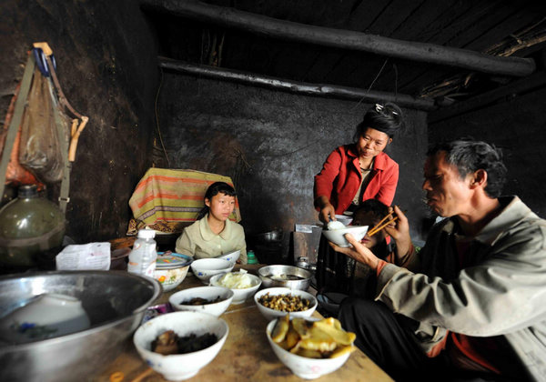 The life of a 13-year-old in rural China