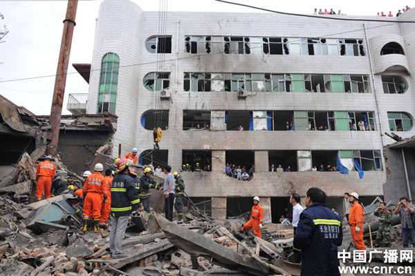 3 killed in hospital blast in north China city 3 killed in hospital blast in north China city