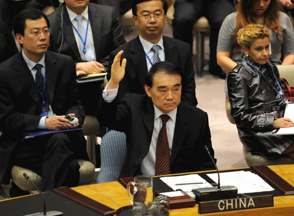 Russia, China veto UN draft resolution on Syria Russia, China veto UN draft resolution on Syria