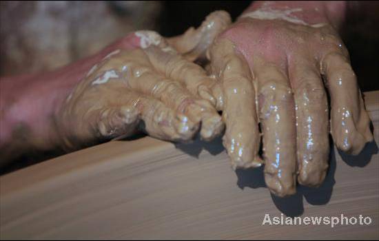 Zhang Qiusheng’s hand-made water vat