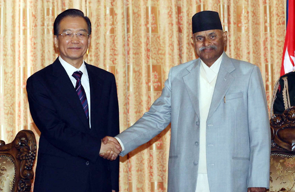 China and Nepal pledged to further relations as Premier Wen Jiabao wrapped up an official visit to the Himalayan nation on Saturday. Wen embraces 'good neighbor' Nepal