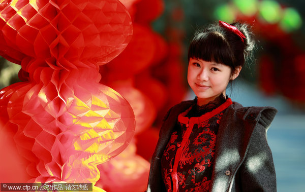 Warming up for Spring Festival celebrations Warming up for Spring Festival celebrations