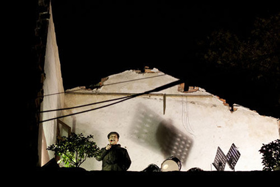 Musical farewell to demolished homes