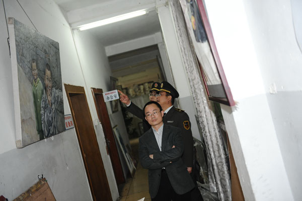 Arts exam cheats paint up a storm Arts exam cheats paint up a storm