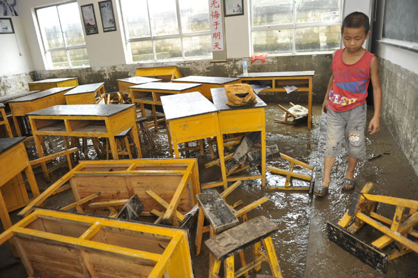Heavy storms wreak havoc in China