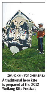 Legend has it that about 2,500 years ago, a famous philosopher, Mozi, who lived in Weifang, spent three years making a wooden bird that could fly. That was the earliest kite in history, way before Leonardo da Vinci made a similar experiment in 1485. Time Line