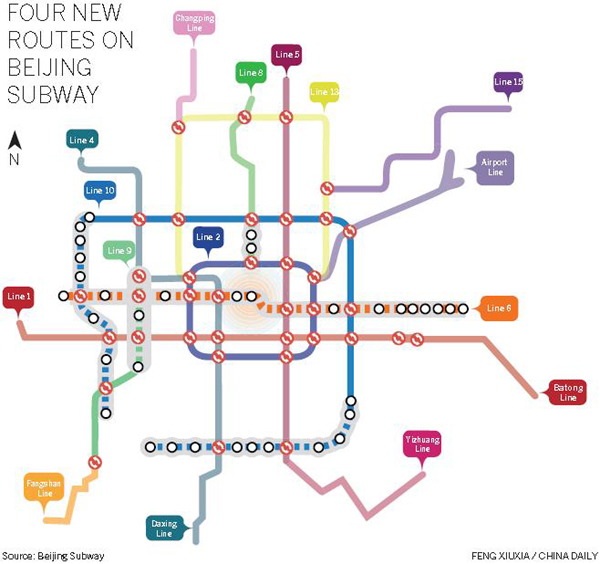 New subway routes open to public