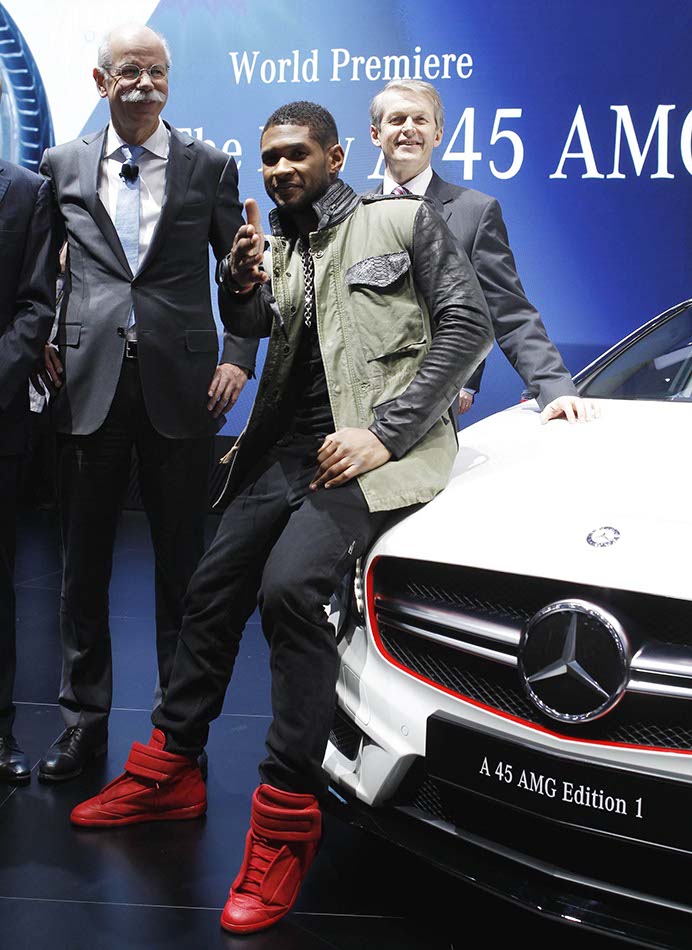 Daimler debut Mercedes new A45 AMG in Geneva