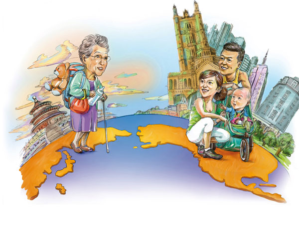 An increasing number of young Chinese who left home to study in overseas universities have decided to settle in their host countries. Families feel the pull of 'gravity'