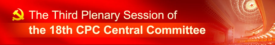 The Third Plenum of the 18th CPC Central Committe