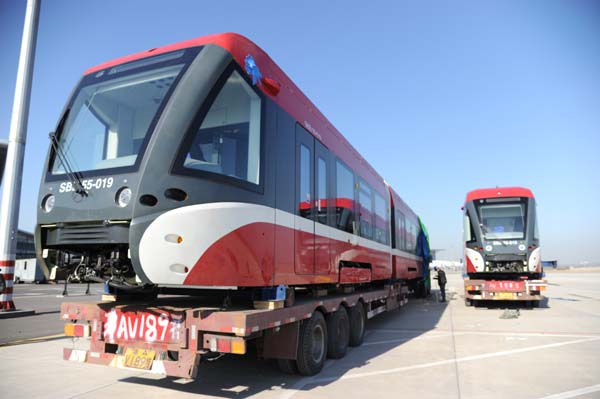 Heavy cargo flights taking off