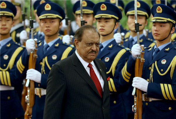 Xi Jinping meets Pakistani President