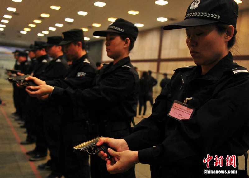 Police undergo training to prepare for the worst