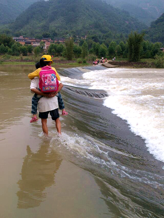 Severe rainstorms swamp China