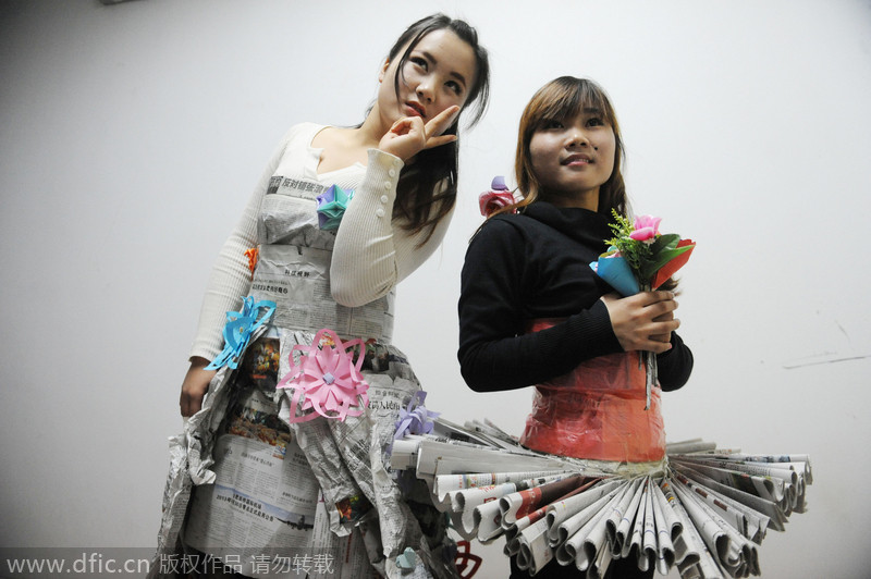 Fashion show highlights environmental protection