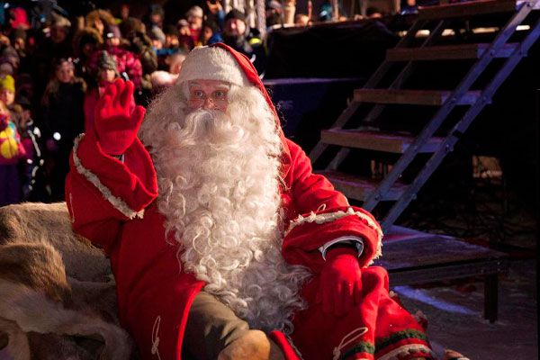 Permits blocking the way of Santa?