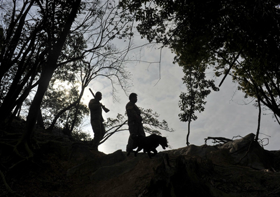 Hunting a fun sports in China