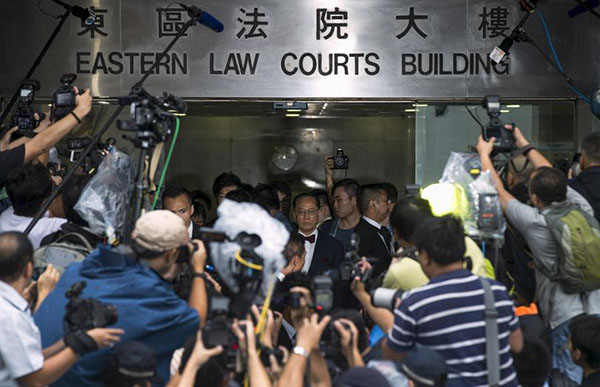 Ex-HK chief executive Donald Tsang Yam-kuen in court on misconduct charges