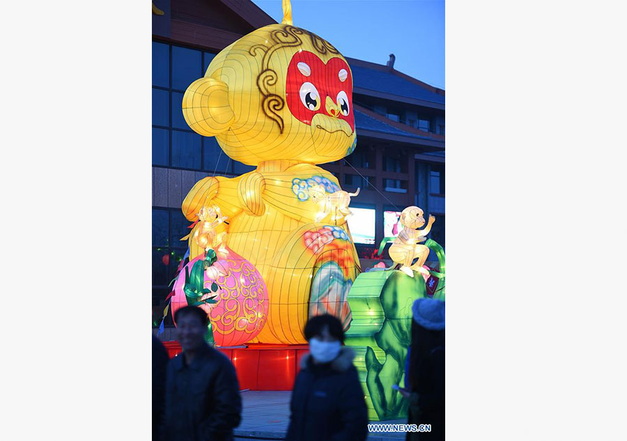 4th snow and lights festival opens in Yinchuan