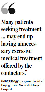 Critics blame subcontracting for medical woes