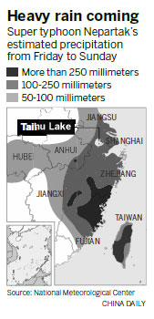 Monster typhoon on way