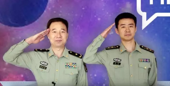 Astronauts of China's Shenzhou-11 mission meet press