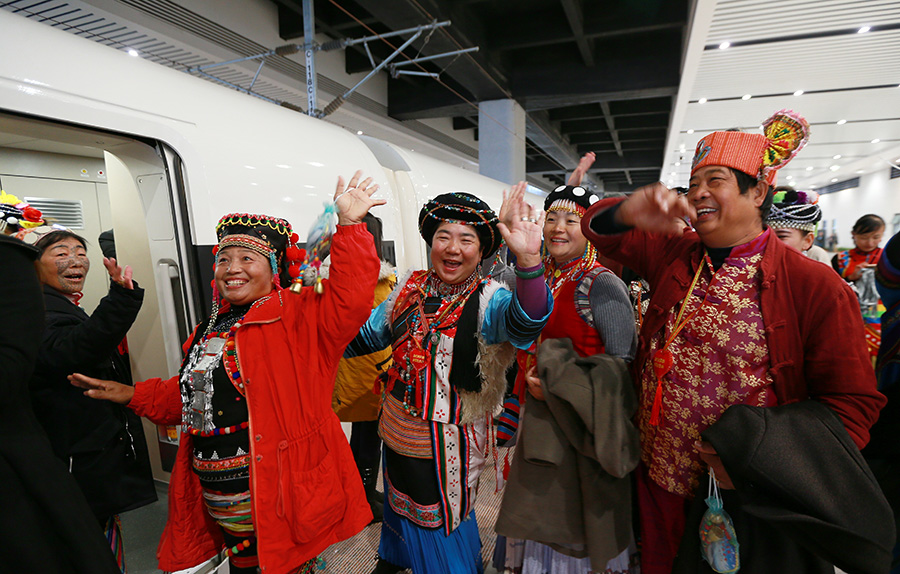 Shanghai-Kunming high-speed rail in full operation