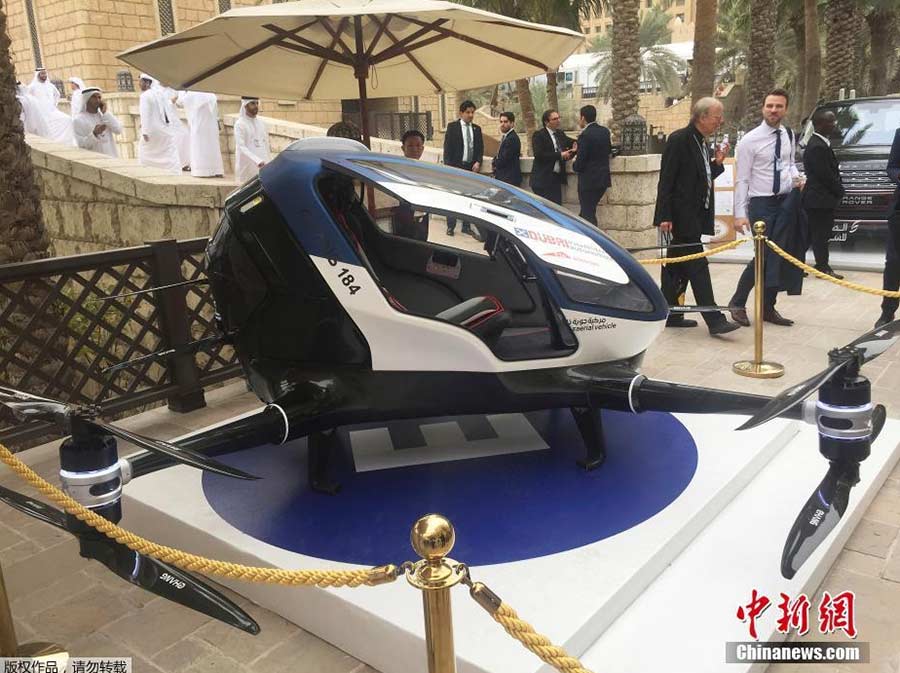 Chinese-made passenger drone to fly in Dubai