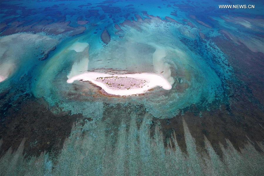 Beautiful scenery of South China's Sansha city