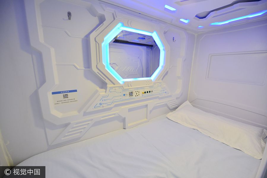 Shared compartment service appears in office buildings in Shanghai