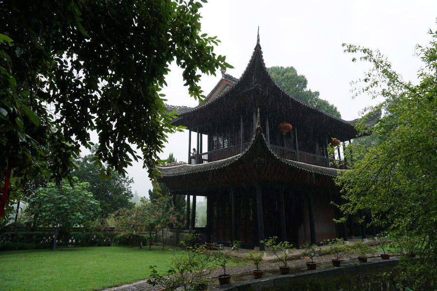 Scenery of Qianyang ancient town in Hunan