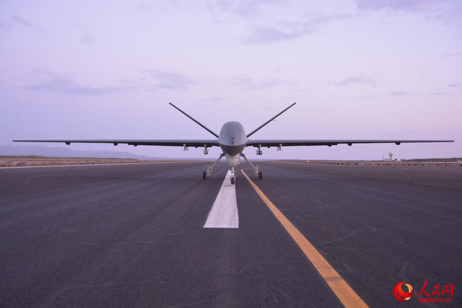 China's homemade 'Rainbow 5' drone completes live-fire exercise