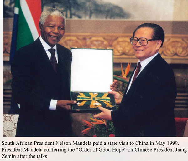 File photos: Chinese leaders met African friends