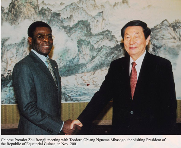 File photos: Chinese leaders met African friends
